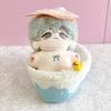 Bath Set for Plush Toys (10-15cm) - Includes Clothes [Item]