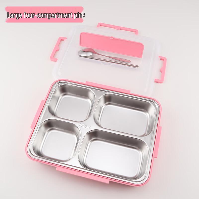 304 Stainless Steel Divided Lunch Box