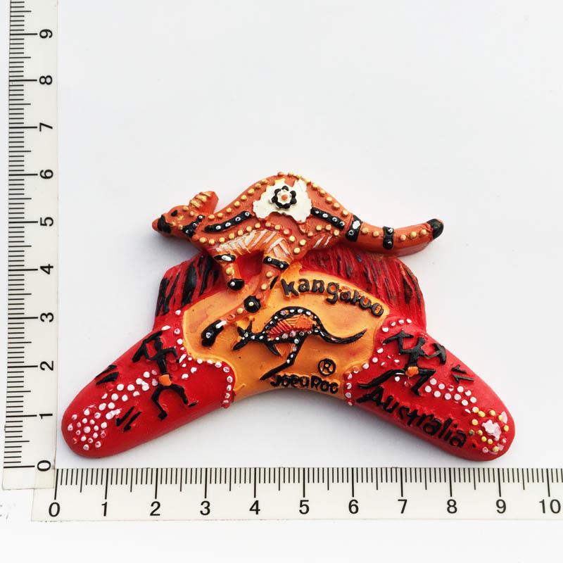 Αυθεντικά Μαγνητάκια Ψυγείου Αυστραλίας Σίδνεϋ Μπρίσμπαν Σουβενίρ Μαγνητάκια Ψυγείου Ρητίνη Χρώμα Χειροτεχνήματα Διακόσμηση Σπιτιού