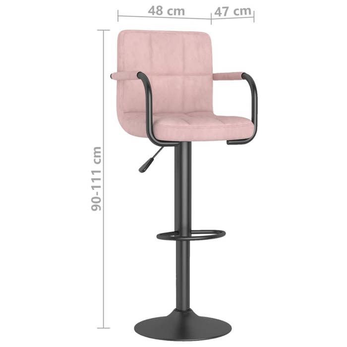 VidaXL Bar Stool Pub Seat Swivel Bar Armchair Counter Stool Bistro Seat Pub Chair Home 334653