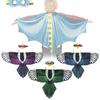 Halloween Wings Bird Cape Headdress Eagle Children Party Costume Costume Prop