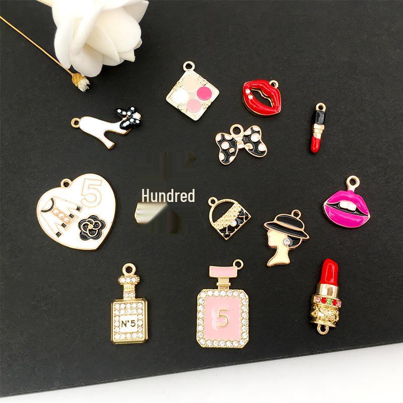 Women's Lipstick Drip Oil Bag Pendant - DIY Perfume Bottle Jewelry Accessory