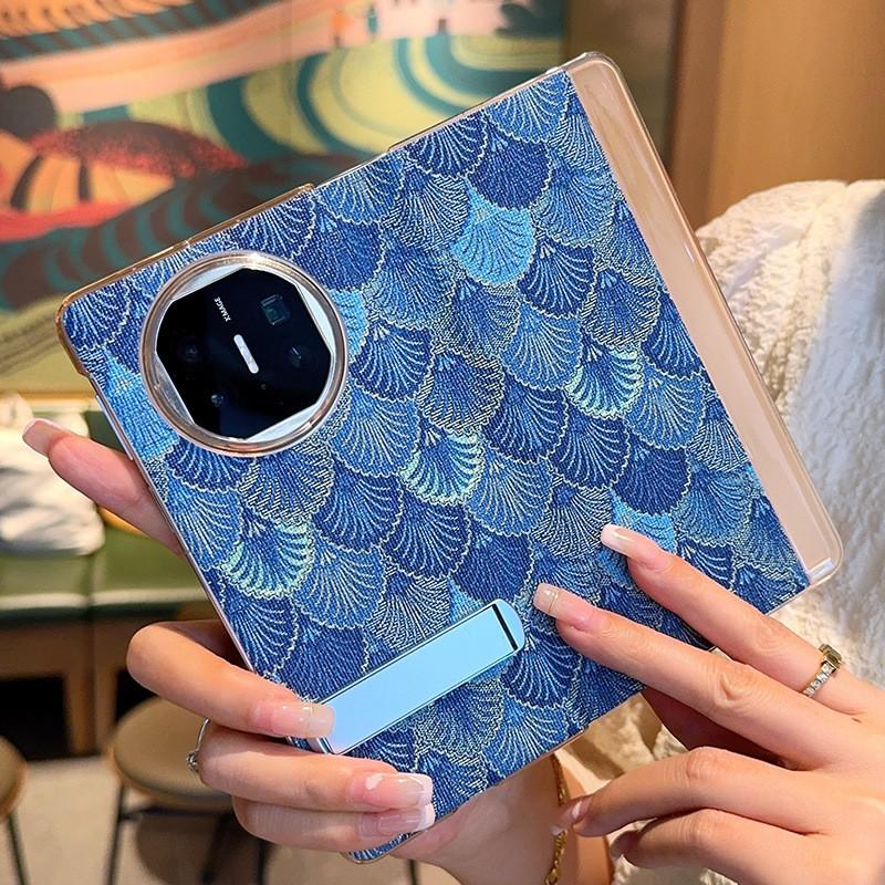 Matex 6 Phone Case With Stand 5 Flip Leather Cover Chinese Style Embossed Folio Women