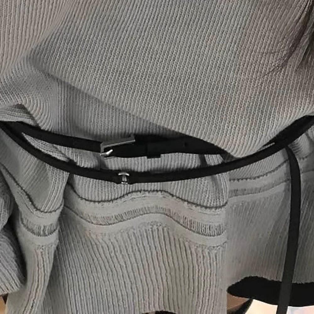210cm Women's Belt Versatile Skirt Belt Trendy Leather Belt  for Women