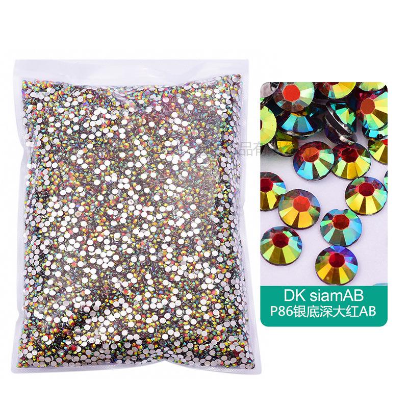 Diy Mobile Phone Jewelry Accessories Decorative Nail Art Creative Accessories Silver Plated Flat Bottom Resin