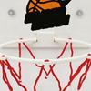 Small Suction Cup Basketball Hoop Game No Drilling Basketball Hoop Games for Kids Boys Girls Exercise Home Classroom