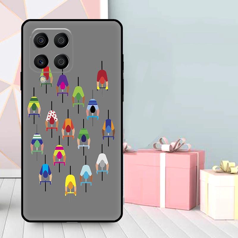 Bike Bicycle Case For Samsung Galaxy M35 M56 M12 M06 M32 M52 M55 M15 M11 M13 M14 M16 M36 M31 M53 M34 M54