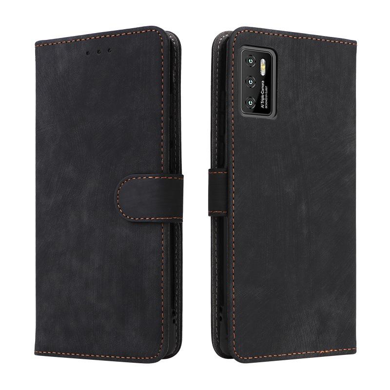 Cubot P50 Leather Phone Case with Card Slot, Stand, Lanyard, and Money Pocket