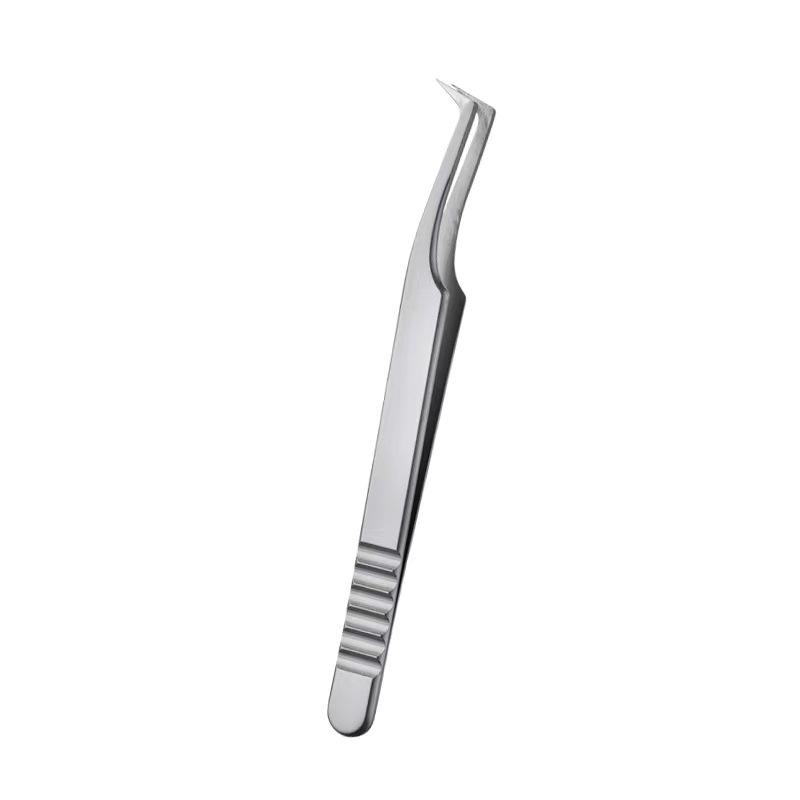 Ukraine Precision Curved Eyelash Tweezers for False Lash Application