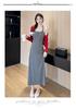 2026 Summer Floral Camisole Dress & Red Sun Protection Cardigan Set