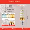 Jinggong LED Corn Bulb Energy-saving Bulb E14 Small Screw Base High Power Three-color Dimmable Decorative Light 16W Three-color Dimmable