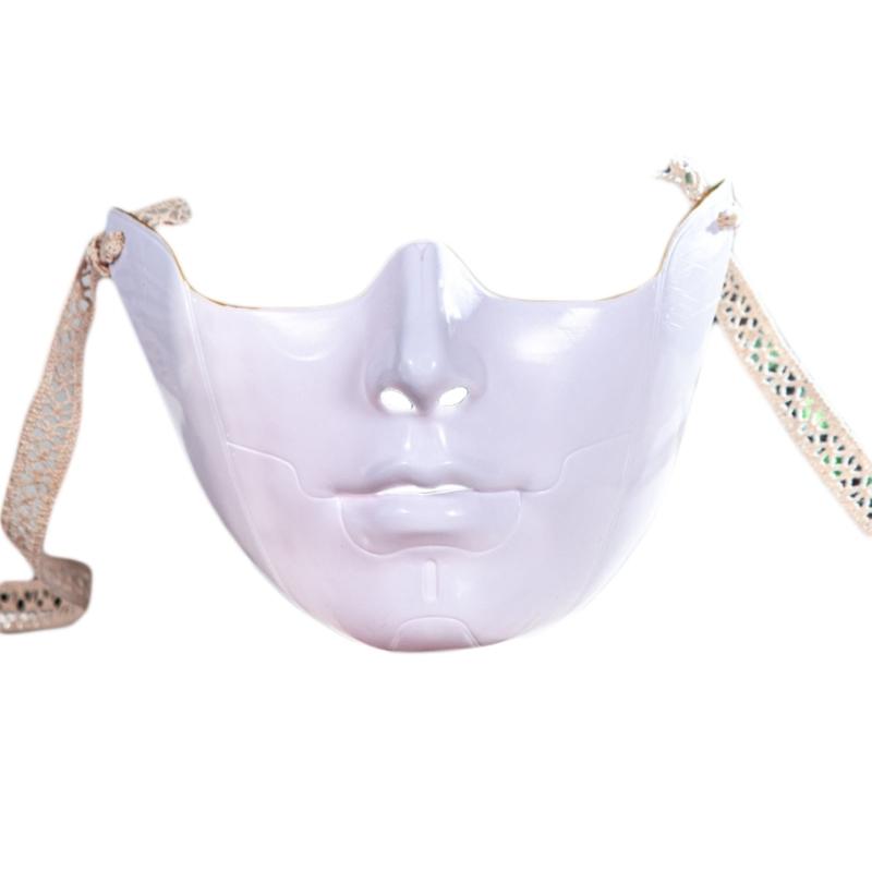 Masque de bal masqué demi-visage pour femmes hommes cosplay, Halloween eyemask décoration de costume masque pour les yeux masque pour la bouche