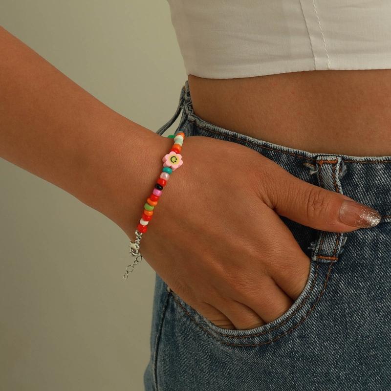 Stylish Neck Jewelry Unique Beads Necklace Colorful Bracelet Comfortable Wrist Jewelry Beads Jewelry for Everyday Wear