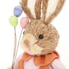 35cm Straw Bunny for Easter Celebrations - Garden Party Decor