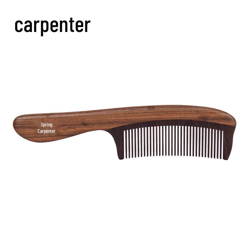 Tan Mujiang Panda Series Wooden Comb