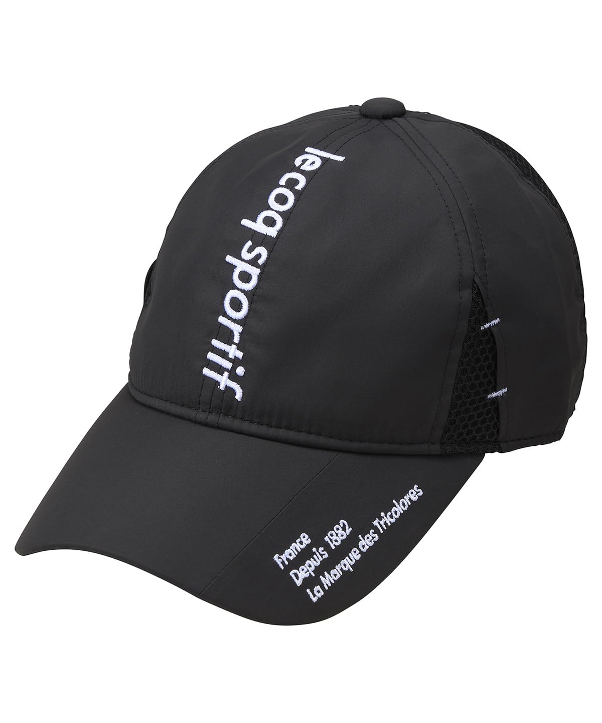 

Coq Sportif Cap Cap Sunglasses Holder Tee Holder Golf LG5SCP03M BK00 [Le Golf] Golfer s Men s (Black)