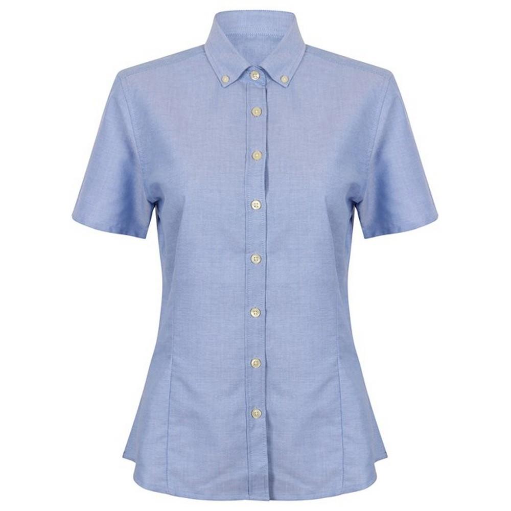 Henbury Womens/Ladies Oxford Modern Shirt