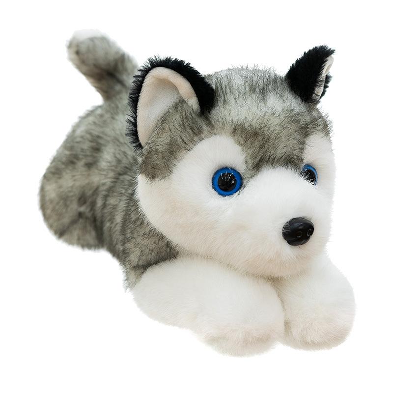 Cartoon Husky Plush Toys Children's Comfort Dolls Home Hang Dog Ornaments Office Doll Car Pillow