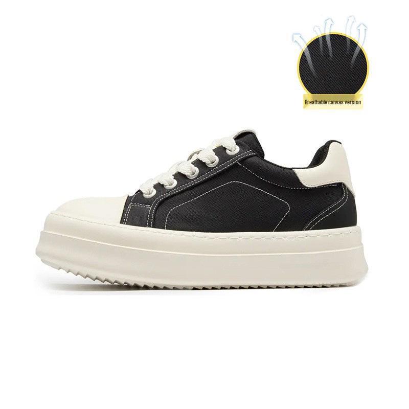 

Невидимое увеличение роста на 8 см Стильные низкие повседневные туфли с амортизирующей подошвой для весны и осени 43