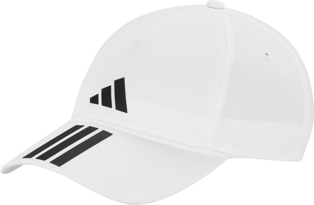 Adidas Baseball Clima Unisex Adult JUZ42 cm 3-Stripes Cap, White/Black (JM5344) 54.0