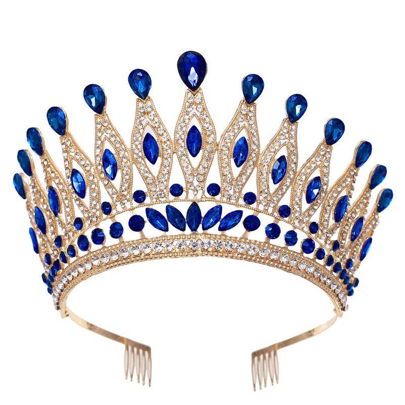 2024 New Arrival Crown Headdress Bridal Hair Accessories Fancy Fashion Crown Baroque Performance Pageant Miss World