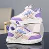 Autumn 2025 boys and students casual shoes girls new middle and large children's board shoes sports shoes board shoes leather surface rotating buckle