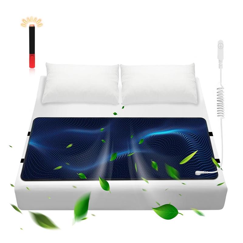 

Grounding Pad For Sleep With Cord, Grounding Mat For Bed Mattress Pad For Stress Relief чорний