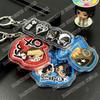 Cute Game Cartoon Chibis Keychains for Accessories Bag Keyrings Jewelry Fans Friends Gifts