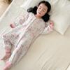 Baby Cotton Muslin Sleep Sack Lightweight Anti-Kick Sleeping Bag Infants Toddlers All Season Wearable Blanket