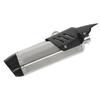 Motorcycle Exhaust Tip 304 Stainless Steel Carbon Fiber Cover Universal for 38‑51mm DiameterSilver