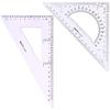 Large Triangle Ruler Square Set,Triangle Protractor,2 pieces