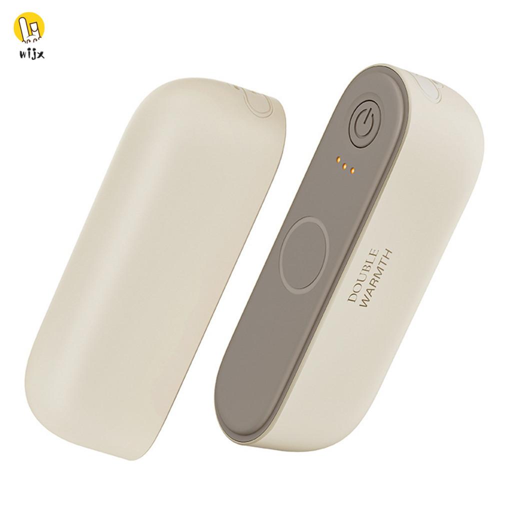 2 in 1 Rechargeable Hand Warmers  For Men Women Dual-Palm Portable Pocket Handwarmer