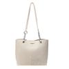 Large capacity solid color women's bag simple and casual new texture fashionable commuting single shoulder underarm tote bag