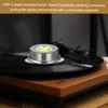 uxcell 50Hz Recording Weight Stabilizer 265g Aluminum Vinyl Clamp Turntable Disc Stabilizer Vibration Damper with Bubble Level for LP Polished Chrome