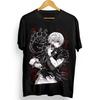 Koszulka Tokyo Ghoul Koszulka Ken Kaneki Koszulka Japońska Manga Anime Koszulka Ubrania Y2k Bawełna Wysokiej Jakości Streetwear Męska