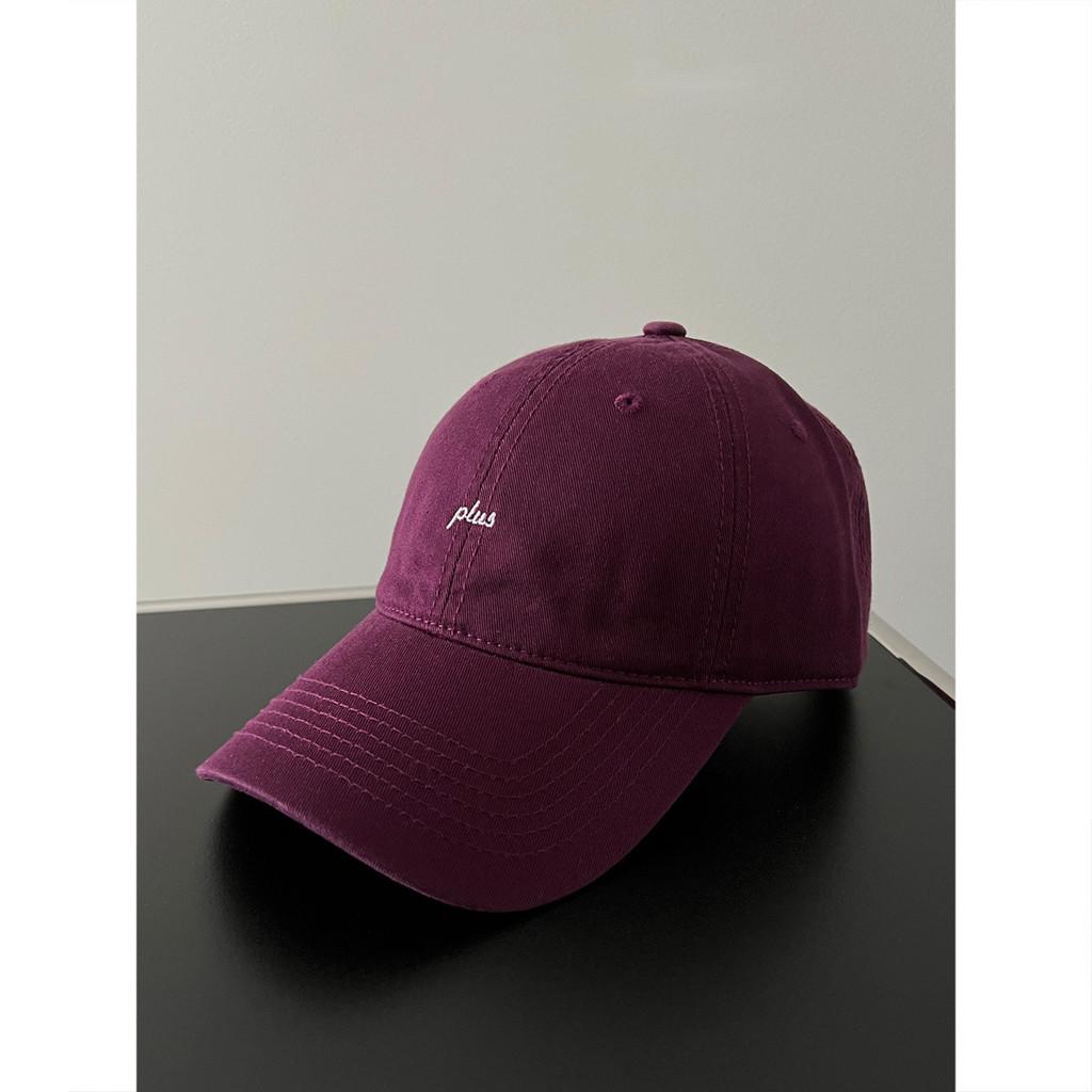Simple Cap Baseball With Solid Color Design And Letter Embroidery For Daily