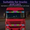 12V 24V Dual Voltage Brake Light Strip RGB Color Changing Rear Light Bar  For Trailers