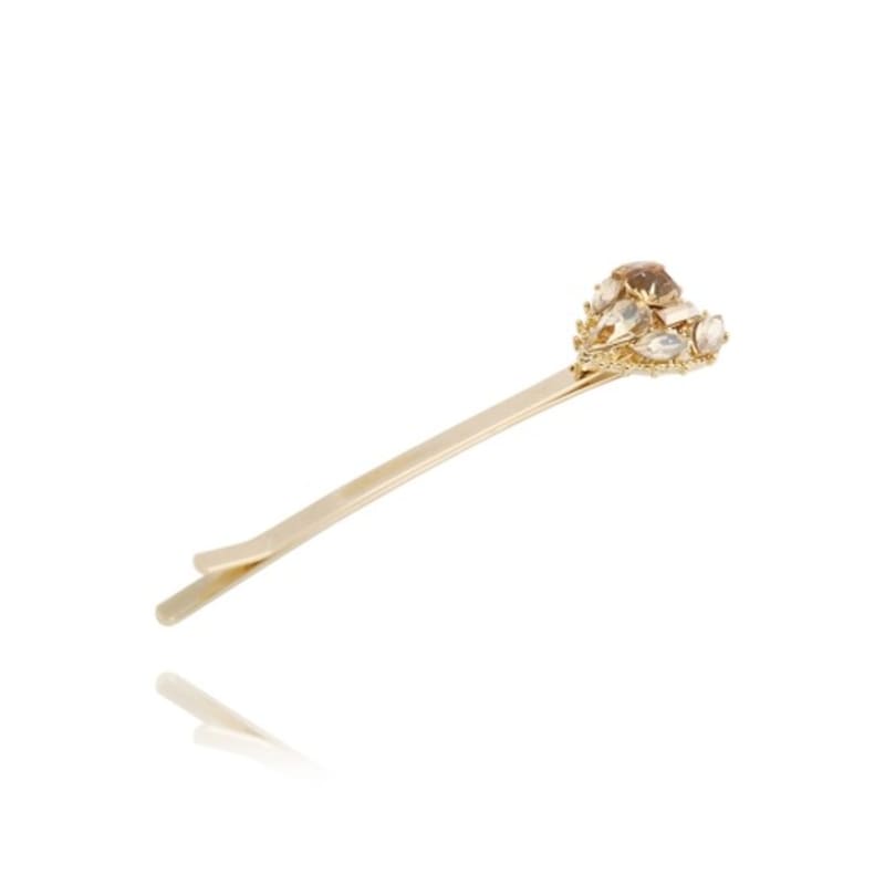 

jewelCOUNTY Champagne Heart Shape Hairpin CHAMPAGNE