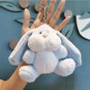 Plush Cute Bunny Keychain Animal Soft Doll For Couples And Bags 15cm Beige