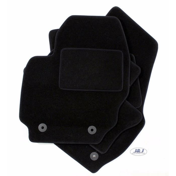 J&amp;J AUTOMOTIVE | Tapis De Sol Noir Velours Sur Mesure Pour Volkswagen Beetle 1997-2005