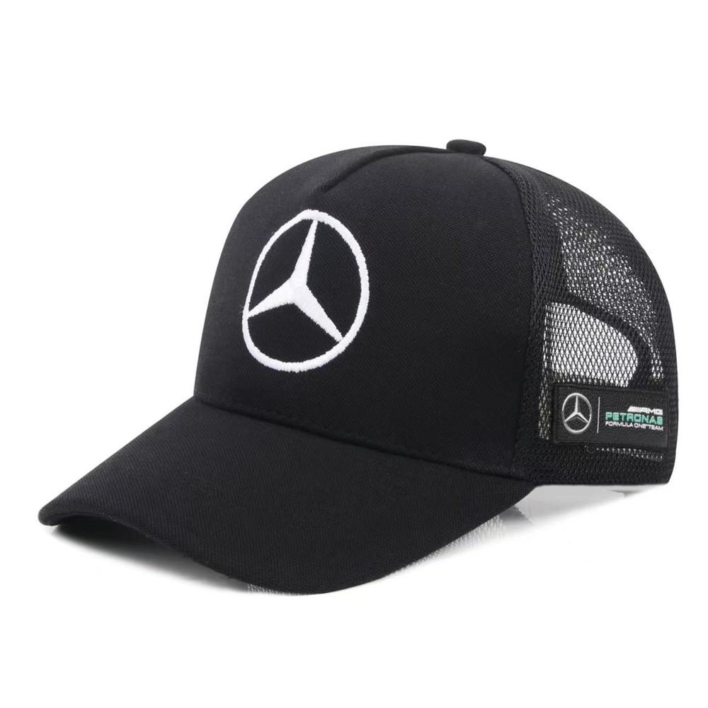 WAK3   1PCS Adjustable Unisex Summer Sport Hats Baseball Cap Peaked Cap Hat WYQM-B For Mercedes Benz W203 W204 C200L GLC CLA Ornaments