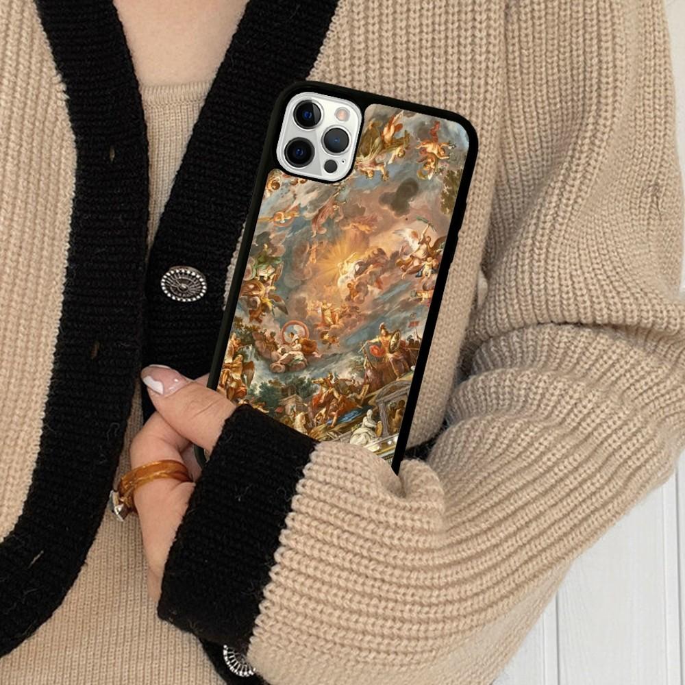Renaissance Art Phone Case Silicone PC+TPU For For iPhone 11 12 13 14 15 16 Plus Pro Max Cover