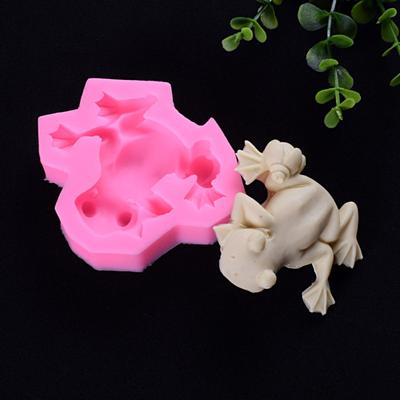 DIY Backform Schokolade Handwerk Frosch Silikon Kuchen Pudding Fondant Dekor