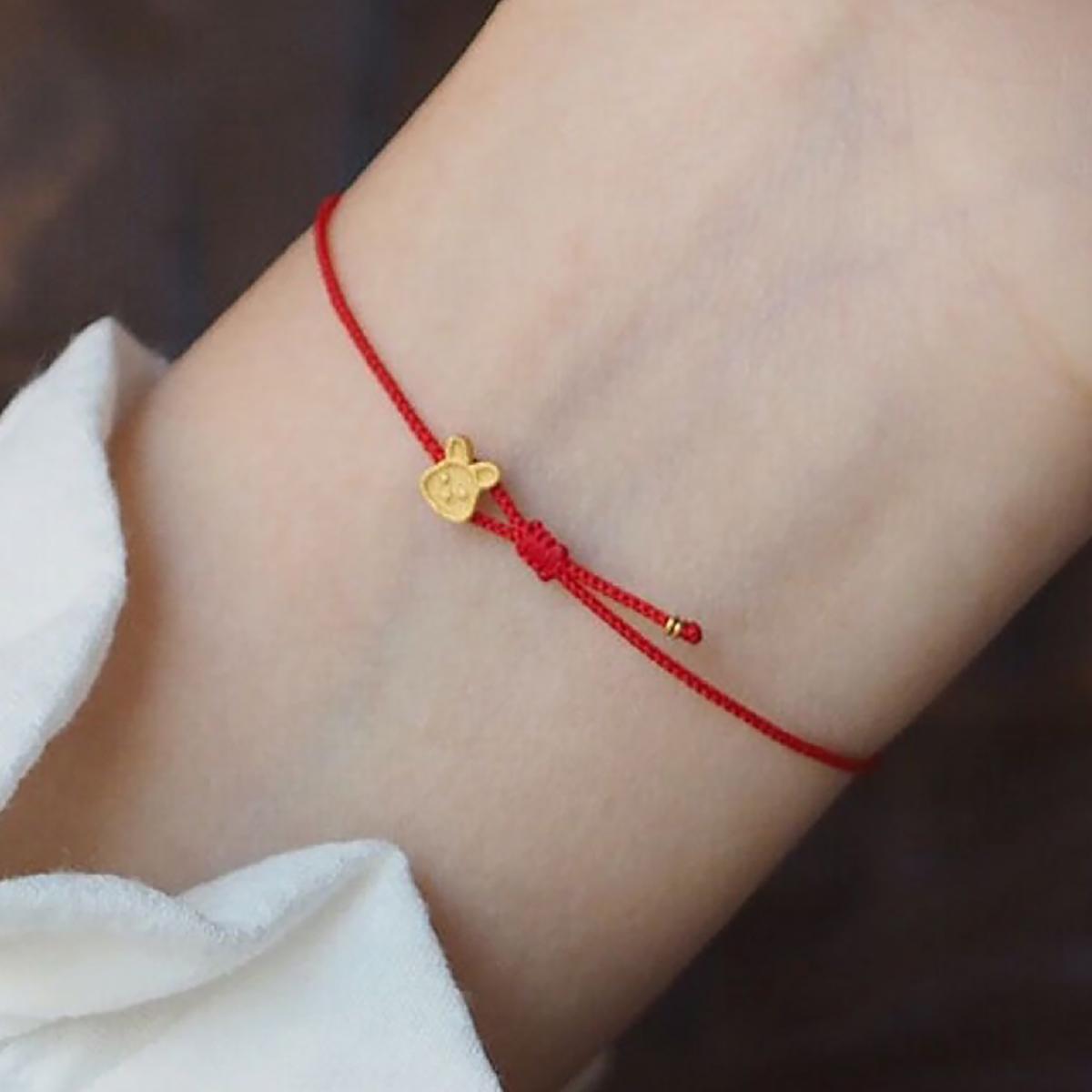 

1 шт. Браслет Huan Beauty Jade Rabbit Girl Rich Rabbit, маленький кролик, нишевый дизайн, браслет высокого уровня внешнего вида, подарок-S070