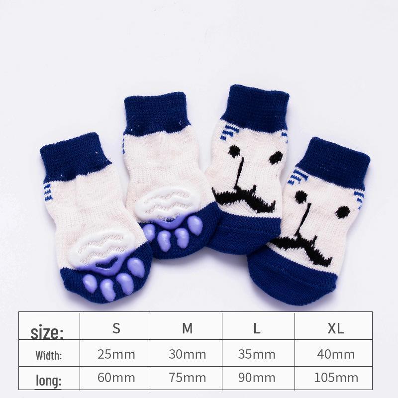 Anti-Scratch Teddy Dog & Cat Socks - Protects Against Dirt and Scratches