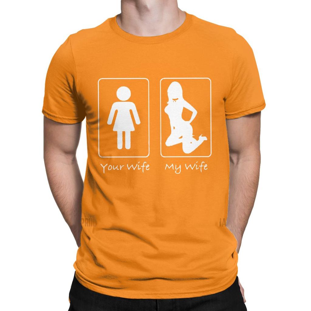 His Wife My Submissive Wife Tshirt Unisex Dominant Slave Play Sexy Sub Funny Novelties Cotton O Neck T Shirts New Arrival Tops
