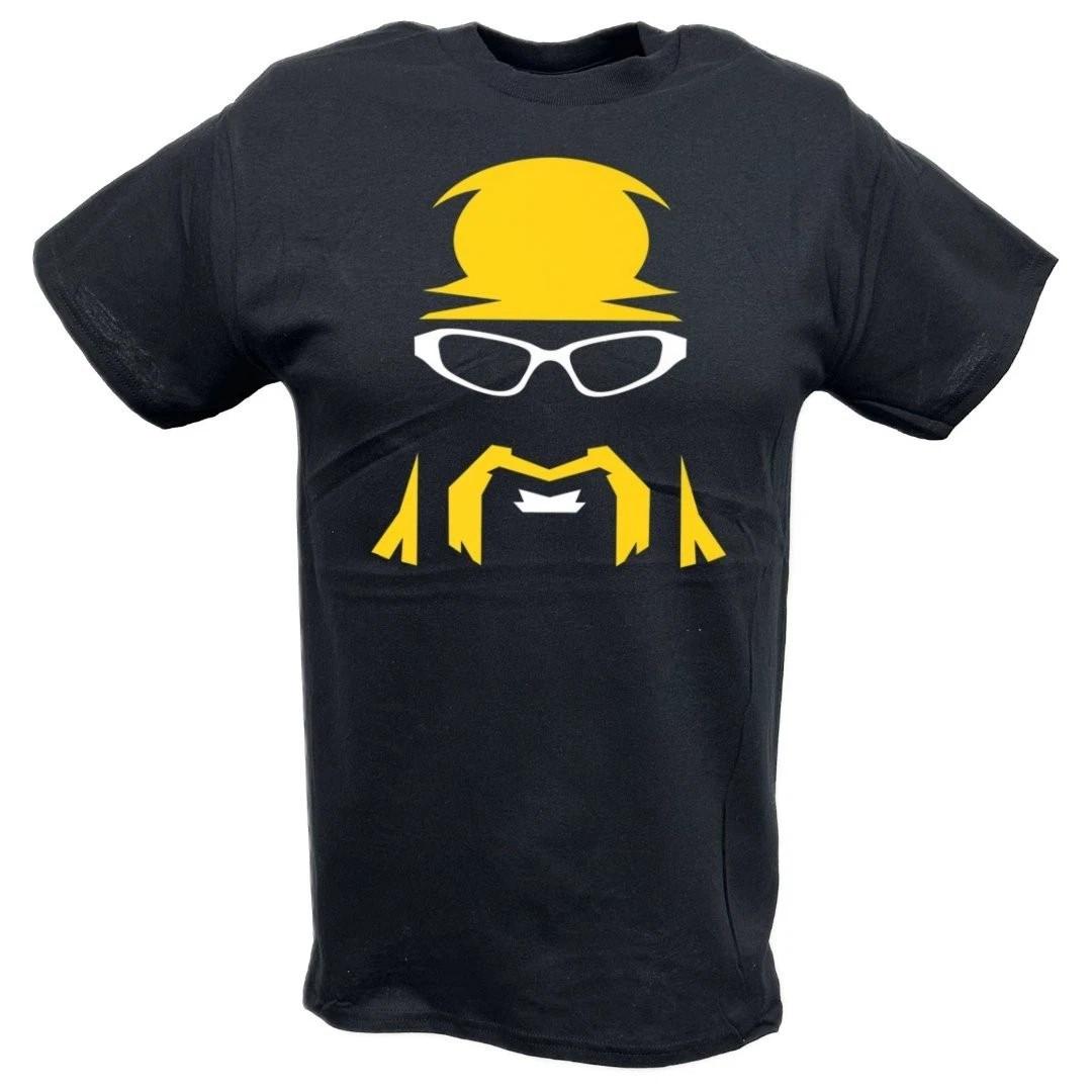 Hulk Hogan Gold Outline Silhouette T-shirt S