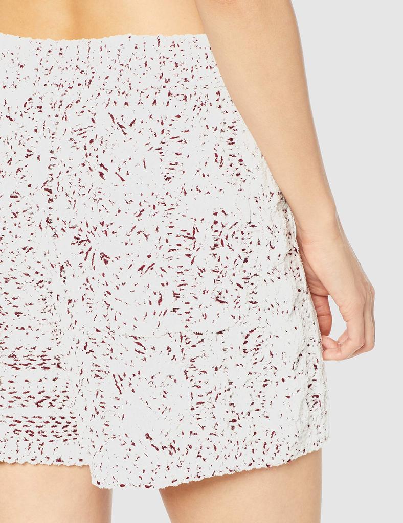 Gelato Pique Souffle Aran Shorts PWNP205054 Red F Women's