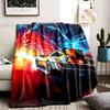 Back to the Future Theme Blanket Suitable For The Sofa Camping And Travel Made Of Soft Flannel Material An Ideal Gift For Occasions Such As Birthday