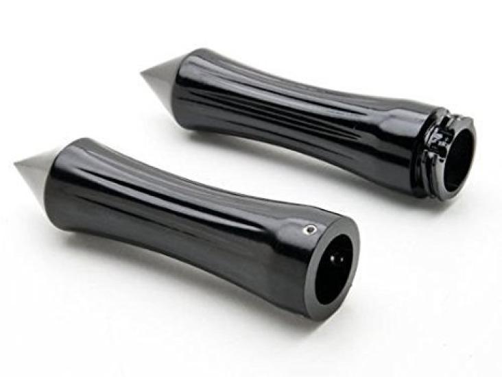 Szmsmy Motorcycle Aluminum Replacement Handlebar Hand Grips 25mm (1 inch) (Black) чёрный